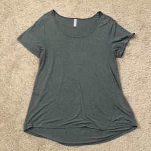 Lularoe charcoal grey classic t size 2xl